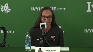 Ivy Madness  Harvard Womens Basketball Semifinal Press Conference [upl. by Aisinoid232]