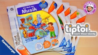 Tiptoi Buch Ravensburger Die Welt der Musik Wieso Weshalb Warum [upl. by Standley987]