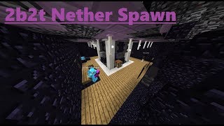 2b2t Spawn Reconstruction  3819  Nether Spawn Timelapse [upl. by Elyagiba354]