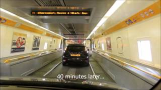 Eurotunnel from France to England 2017 [upl. by Ethbin]