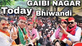 Bhiwandi Rais shaikh rally 2024  Addy AR Vlog [upl. by Halona]