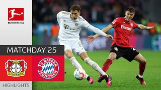 Shocked Bayern  Bayer 04 Leverkusen  FC Bayern München 21  Highlights  Matchday 25 – 2223 [upl. by Ocin]