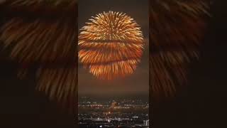 The worlds biggest single bomb fireworks launched in Nagaoka Japan fireworks biggest 2024 [upl. by Ursi]