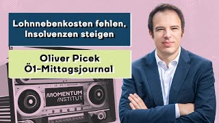 Fonds für Firmenpleiten schlecht gerüstet Oliver Picek im Ö1Mittagsjournal [upl. by Cyrill]