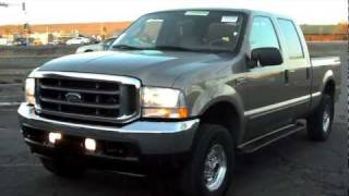 2004 Ford F250 Lariat Crew cab 4dr 4x4 54 liter V8 Leather VERY CLEAN warranty [upl. by Jarv339]