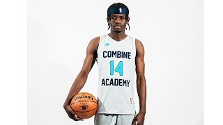 Combine HS Emmanuel Okitondo6’8GF2024 Season Highlights [upl. by Celinka84]