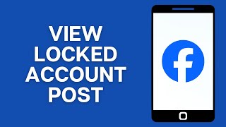 How to See Locked Facebook Account Post Best Trick [upl. by Leziar]