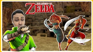 LAS GERUDOS PELEONERASThe Legend Of Zelda Ocarina of time Gameplay español N64  Jefdao [upl. by Orazal490]