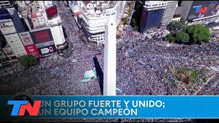 ARGENTINA CAMPEÓN DEL MUNDO EN QATAR Los festejos desde el Obelisco hasta Mar del Plata [upl. by Atilrac]