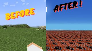 HOW TO FILL WORLD WITH TNT  HOW TO USE FILL COMMAND  MINECRAFT  JAVA [upl. by Nwahsaj798]