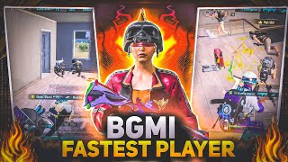 BGMI FASTEST PLAYER ❤️‍🔥BGMI HIGH FPS GAMEPLAY BGMI MONTAGE HIGHLIGHTS [upl. by Tterraj537]