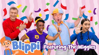 Blippi Wiggle Feat The Wiggles ✨  Blippi Songs 🎶 Educational Songs For Kids [upl. by Friedberg]