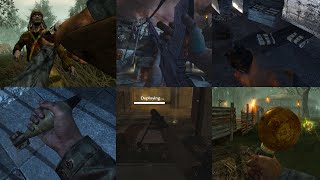 WAW ZOMBIES  CUT WEAPONS [upl. by Otte]