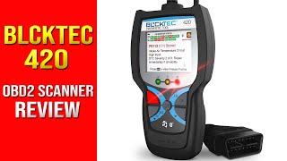 Blcktec 420 OBD2 Scanner Review Vehicle Code Reader amp Diagnostic Tool App Bluetooth [upl. by Oilicec838]