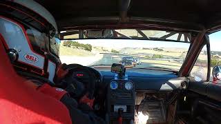 Spec Miata SCCA SFR Qualifying Race Fastest Lap 1572  Sonoma Raceway 090124 [upl. by Atiuqrahs733]