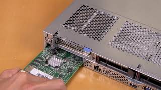 Lenovo ThinkSystem SR630 V2 installing an OCP Ethernet adapter [upl. by Aihseym667]