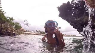 Snorkeling Aruba Gyrocopter Girl with S amp Ibby amp E [upl. by Anirtruc]