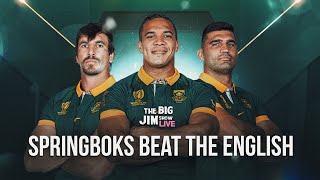 We react as the Springboks complete epic comeback against England in Rugby World Cup [upl. by Rheba]