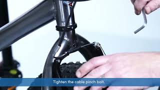 Kent Bicycles  How to Adjust VBrakes [upl. by Tod880]