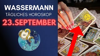 Kommt eine Veränderung 😨😱 Horoskop  Wassermann  23September 2022 [upl. by Trinidad]