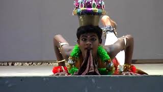 KaragattamThe Tamil folk dancemy first stage in kalai kaviri [upl. by Cozza]