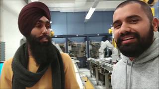 Guy from Punjab Haryana talks about sault college Robotics and Automation Program [upl. by Michal695]