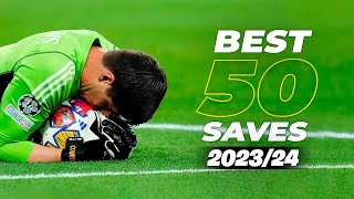 Best 50 Goalkeeper Saves 2024 HD  13 [upl. by Lareena]