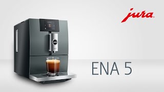 JURA ENA 5  Kaffeevollautomat  fully automatic coffee machine [upl. by Assel954]