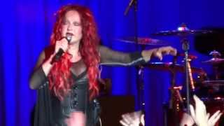 Cyndi Lauper  Cyndi cries as she performs Time After Time [upl. by Katuscha]