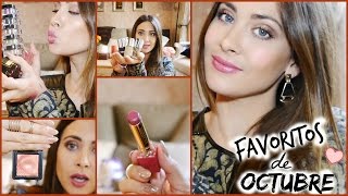 Favoritos de Octubre 2014 ❤ Cabello Maquillaje Belleza Cuidado piel [upl. by Siravrat575]