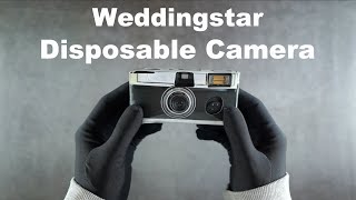 Unboxing Weddingstar Disposable Camera  ASMR [upl. by Arraet551]