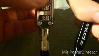 18 Held carabiner Combinationlock decoded [upl. by Annid]