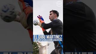 El Dibu Martinez volvió a la Selección Argentina luego de su suspensión 😱 [upl. by Yamauchi]