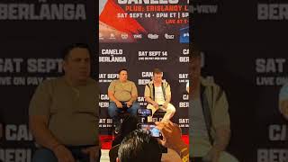 CANELO VS BERLANGA FULL PRESS CONFERENCE LIVESTREAM [upl. by Eberhart]