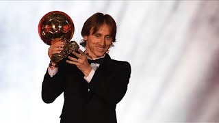 Luka Modric gagne le Ballon dOr aux dépens des Bleus [upl. by Lleumas299]