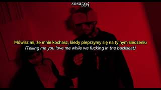 Lil Tracy amp Lil Peep  backseat Lyrics Tłumaczenie PL [upl. by Cid]