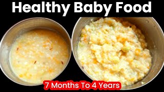 Easy Healthy Recipe For Baby 7 months To 4 Years  Healthy Baby Food Chart  Mum amp Munchkin [upl. by Seta]