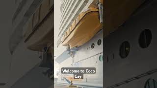 cococay royalcaribbean bahamascruise caribbeancruise [upl. by Follansbee]