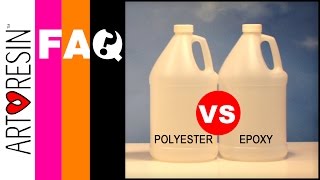 Whats the difference between Polyester and Epoxy Resin [upl. by Medovich]