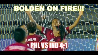 PHILIPPINES vs INDONESIA  41  FULL amp HIGHLIGHTS  AFF WOMENS CHAMPIONSHIP 2022 [upl. by Arol791]