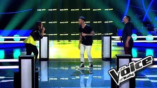 Viviana Buonomo  Pino Giordano  Mirko Ciulla El Perdon  The Voice of Italy 2016 Battle [upl. by Lemon33]