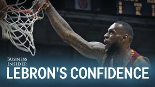 Be confident like LeBron James [upl. by Aicitan148]