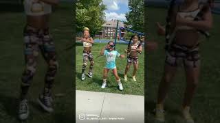 Lani Love Dancing with Carlee amp Dance Queen Jada 🥰🔥 shorts [upl. by Herrick]