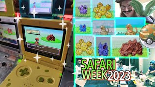 655  My Safari Week 2023 Shiny Compilation 9 LIVE Shiny Pokémon in the Safari Zone Win or Fail [upl. by Neyuq]