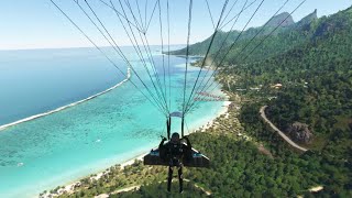 Flying in Moorea Island French Polynesia  Jetpack JW1  MSFS [upl. by Doone]