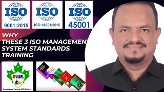 3 ISO ISO 9001 14001 amp 45001 Internal Auditor Certificate Courses [upl. by Yelroc]