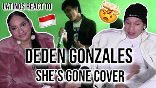 Latinos react FOR THE FIRST TIME to Shes Gone Steelheart Cover Deden Gonzales REACTIONREVIEW 🤯 [upl. by Lissa]