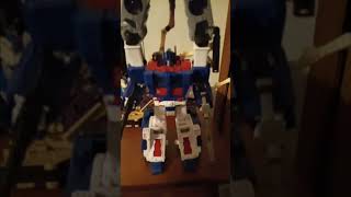 Custom transformers combiner ultra wheel blaster jack magnus [upl. by Syah]