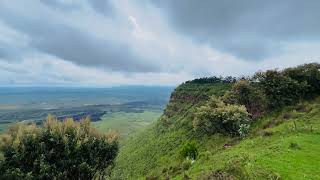 Menengai Crater View Point Tourist Attraction Nakuru City County Kenya East Africa Great Rift Valley [upl. by Clercq]