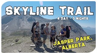 The AMAZING Skyline Trail  4 days42 km Family Backpacking  Part 1 [upl. by Berglund]